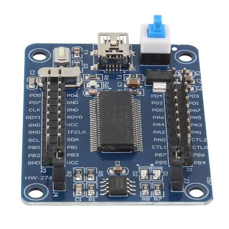 Logic Analyzer Usb - Leading-EZ-USB FX2LP CY7C68013A Entwicklungsboard USB-Analysemodul Logikanalysator