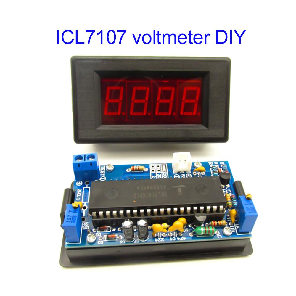 ICL7107 Voltmeter DIY-Kit Teil – Diy Electronics Learning Kit Bewertung und Preis