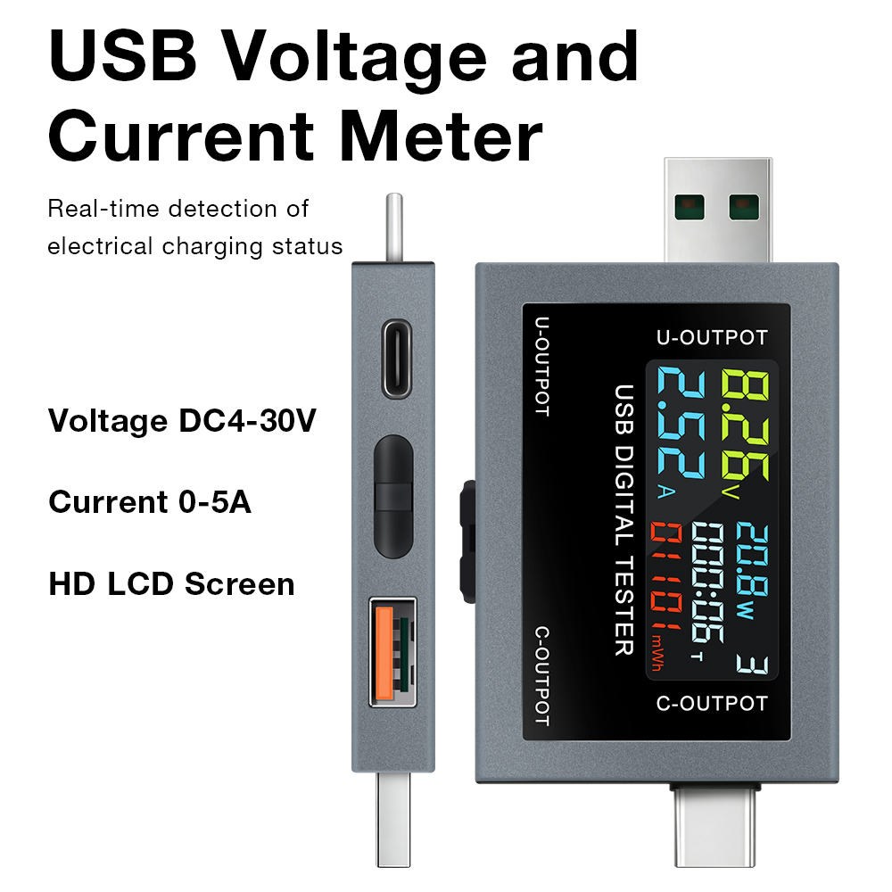 USB Typ-C Ladetester DC 4,5-50 – Logic Analyzer Usb Bewertung und Preis