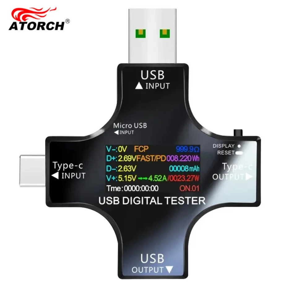 USB-Tester DC Typ-C PD Digital – Logic Analyzer Usb Bewertung und Preis